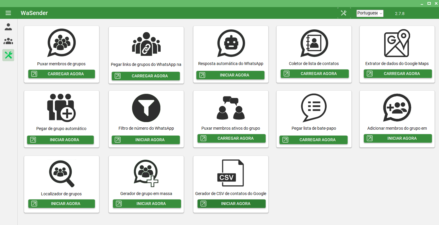 Interface do Sistema